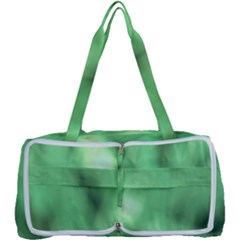 Green Vibrant Abstract No4 Multi Function Bag