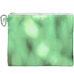 Green Vibrant Abstract No4 Canvas Cosmetic Bag (XXXL)