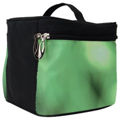 Green Vibrant Abstract No4 Make Up Travel Bag (Big)