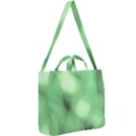 Green Vibrant Abstract No4 Square Shoulder Tote Bag View2