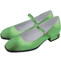 Green Vibrant Abstract No4 Women s Mary Jane Shoes View2