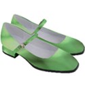 Green Vibrant Abstract No4 Women s Mary Jane Shoes View3