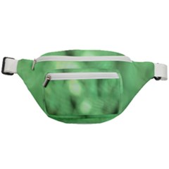 Green Vibrant Abstract No4 Fanny Pack