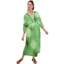 Green Vibrant Abstract No4 Grecian Style  Maxi Dress View1