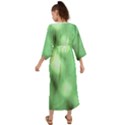 Green Vibrant Abstract No4 Grecian Style  Maxi Dress View2