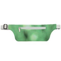 Green Vibrant Abstract No4 Active Waist Bag