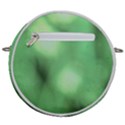 Green Vibrant Abstract No4 Crossbody Circle Bag View2