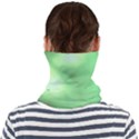 Green Vibrant Abstract No4 Face Seamless Bandana (Adult) View2