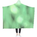 Green Vibrant Abstract No4 Wearable Blanket View2