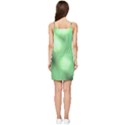 Green Vibrant Abstract No4 Summer Tie Front Dress View2