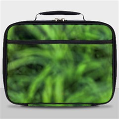 Green Abstract Stars Full Print Lunch Bag by DimitriosArt