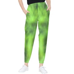 Green Abstract Stars Tapered Pants by DimitriosArt