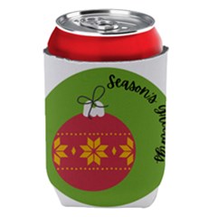 Seasons Greeting Christmas Ornament  Can Holder by mountainmushroomfamily