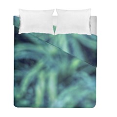 Blue Abstract Stars Duvet Cover Double Side (full/ Double Size) by DimitriosArt