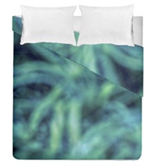 Blue Abstract Stars Duvet Cover Double Side (queen Size) by DimitriosArt