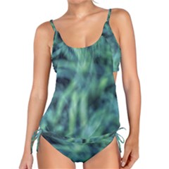 Blue Abstract Stars Tankini Set by DimitriosArt