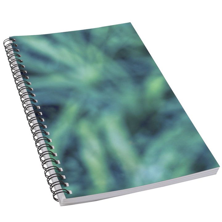 Blue Abstract Stars 5.5  x 8.5  Notebook