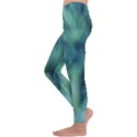 Blue Abstract Stars Kids  Lightweight Velour Leggings View2