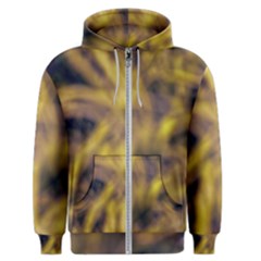 Yellow Abstract Stars Men s Zipper Hoodie