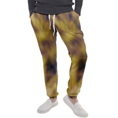 Yellow Abstract Stars Men s Jogger Sweatpants by DimitriosArt