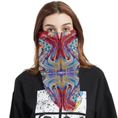 Red Feathers Face Covering Bandana (triangle)