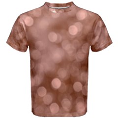 Light Reflections Abstract No6 Rose Men s Cotton Tee by DimitriosArt