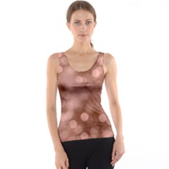 Light Reflections Abstract No6 Rose Tank Top by DimitriosArt