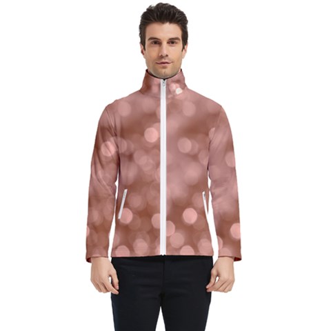 Light Reflections Abstract No6 Rose Men s Bomber Jacket by DimitriosArt