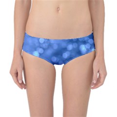 Light Reflections Abstract No5 Blue Classic Bikini Bottoms by DimitriosArt