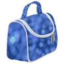 Light Reflections Abstract No5 Blue Satchel Handbag View2