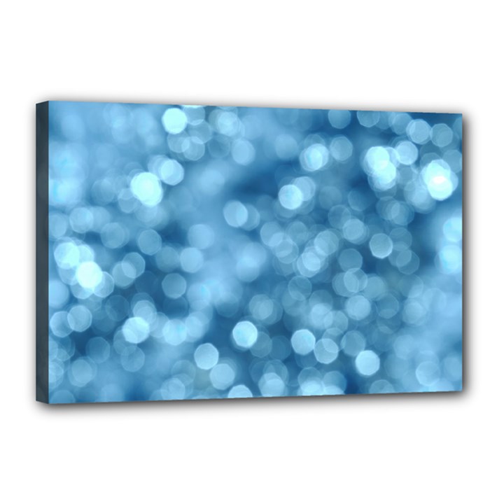 Light Reflections Abstract No8 Cool Canvas 18  x 12  (Stretched)