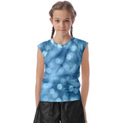 Light Reflections Abstract No8 Cool Kids  Raglan Cap Sleeve Tee by DimitriosArt