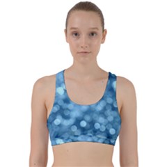 Light Reflections Abstract No8 Cool Back Weave Sports Bra by DimitriosArt