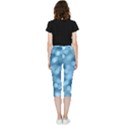 Light Reflections Abstract No8 Cool Inside Out Lightweight Velour Capri Leggings  View4