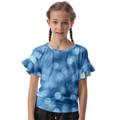 Light Reflections Abstract No8 Cool Kids  Cut Out Flutter Sleeves by DimitriosArt