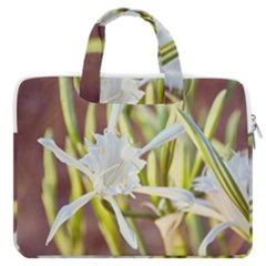 Stars On The Sand Macbook Pro Double Pocket Laptop Bag (large) by DimitriosArt