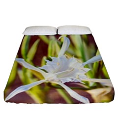 The Little Star On The Sand Fitted Sheet (california King Size) by DimitriosArt