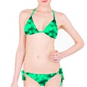 Light Reflections Abstract No10 Green Classic Bikini Set View1