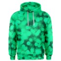 Light Reflections Abstract No10 Green Men s Overhead Hoodie View1