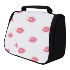 Lips Bubblegum Pattern Full Print Travel Pouch (small) by Littlebird