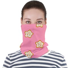 Cookies Pattern Pink Face Seamless Bandana (adult)