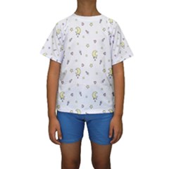 Magic Pattern  Kids  Short Sleeve Swimwear