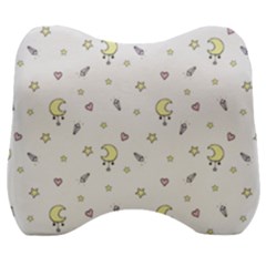 Magic Pattern  Velour Head Support Cushion by Littlebird