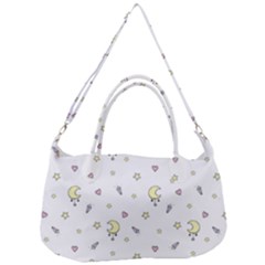 Magic Pattern  Removal Strap Handbag