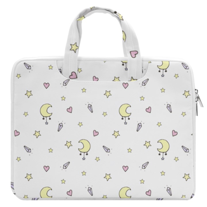 Magic Pattern  MacBook Pro Double Pocket Laptop Bag (Large)