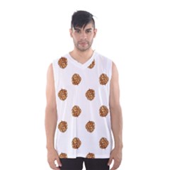 Pine Cones White Men s Basketball Tank Top by Littlebird