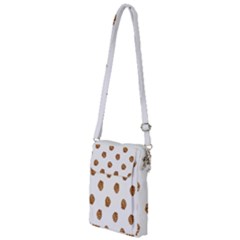 Pine Cones White Multi Function Travel Bag by Littlebird