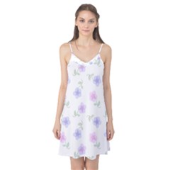 Flowers Pattern Camis Nightgown