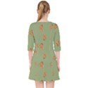 Pine cones green Pocket Dress View2