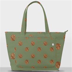 Pine Cones Green Back Pocket Shoulder Bag 